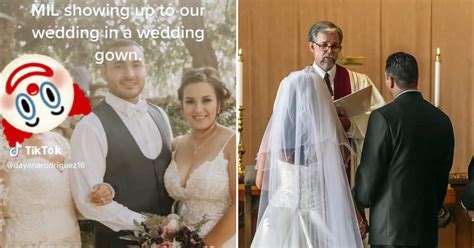 Bride Upset After Mother-in-Law Wore White Wedding-Like Dress to Her ...