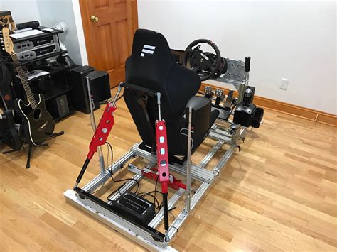 My sim racing motion rig version 2 | Daniel Chote's Project Blog