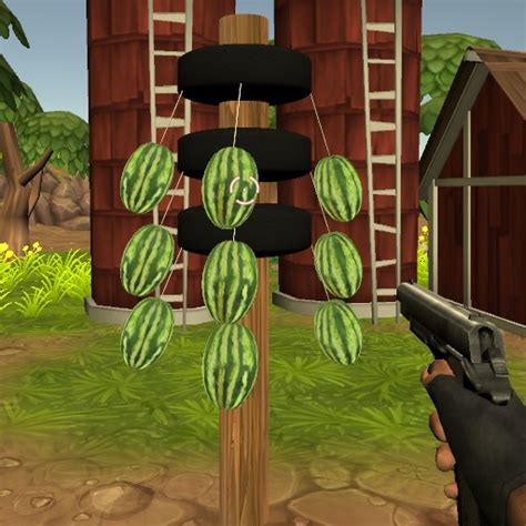 Watermelon Shooter Game - Play online at GameMonetize.co Games