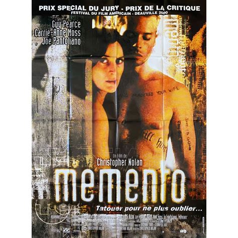 MEMENTO French Movie Poster - 47x63 in. - 2000