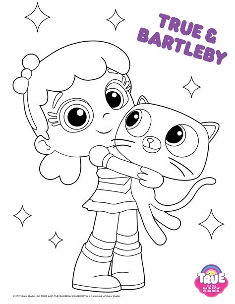 15 Free Printable True And The Rainbow Kingdom Coloring Pages