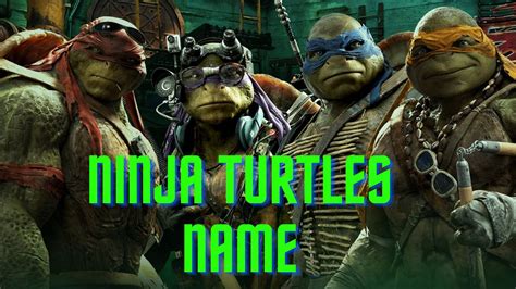 Teenage Mutant Ninja Turtles Names: The Origins And Meanings