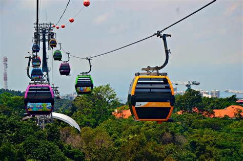 Sentosa Cable Car Map