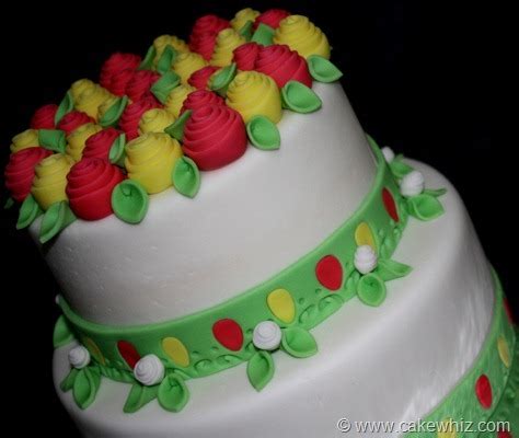 Ribbon Rose Cake with Tutorial - CakeWhiz