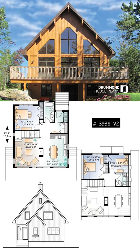 Lake Cabin Floor Plans One Story - Image to u