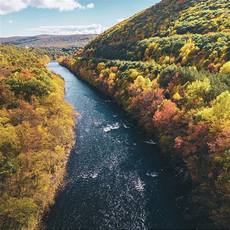 Autumn View Down the Lehigh Gorge Photograph by Jason Fink - Fine Art ...