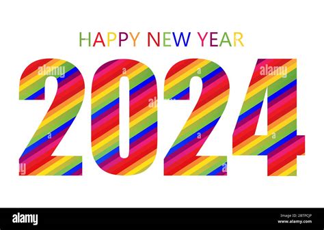 Happy new year 2024 cards hi-res stock photography and images - Alamy