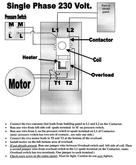 Electric Motor Wiring Diagram 220v