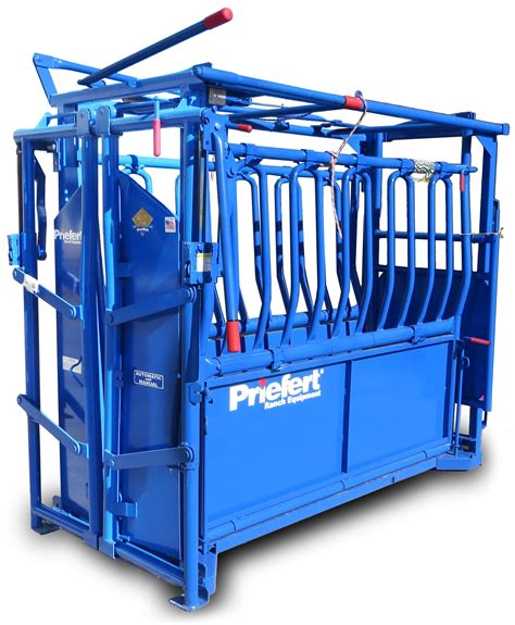 Priefert Squeeze Chutes - Model S0191 - Kovac Ranch Equipment