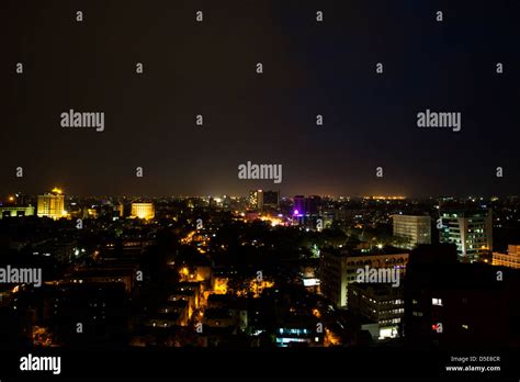 City lit up at night, Chennai, Tamil Nadu, India Stock Photo - Alamy