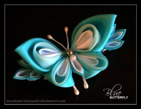 Explore the Best Kanzashi Art | DeviantArt | Kanzashi tutorial ...