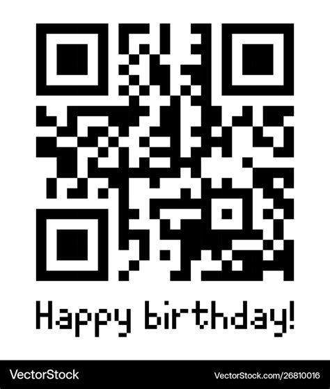 Happy Birthday Qr Code