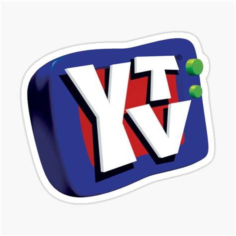 "YTV logo" Sticker for Sale by 90sLoveLove | Redbubble