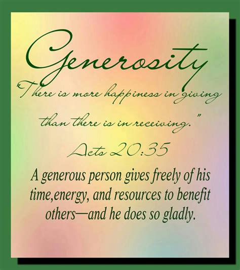 Generosity Quotes From The Bible. QuotesGram