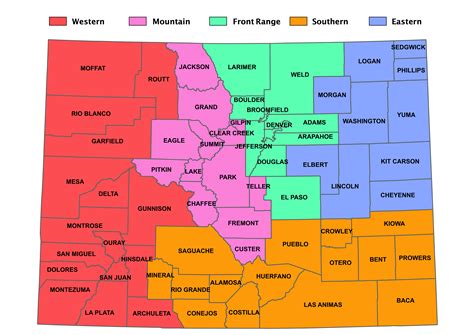 Map Colorado Counties – Get Map Update