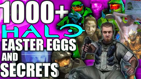 1000+ BEST Halo Easter Eggs of All Time - Hidden Secrets in Halo - YouTube