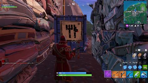 Fortnite Season 8: Junk Junction Treasure Map & Treasure Locations