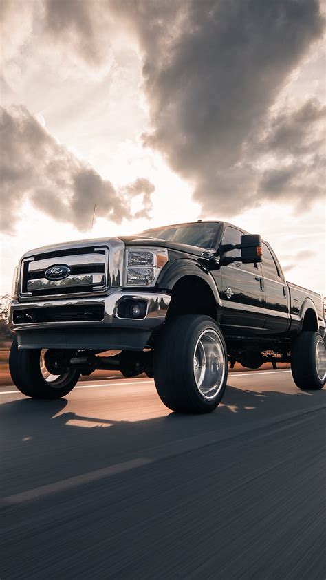 Ford, trucks, black, HD phone wallpaper | Peakpx