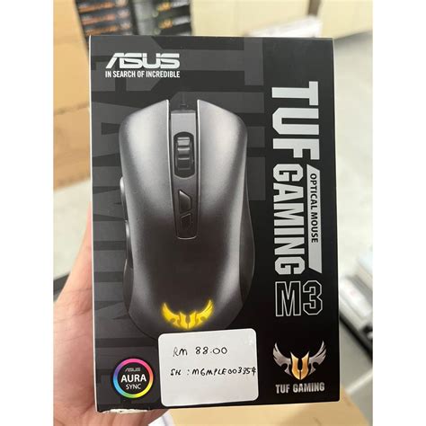 ASUS TUF OPTICAL GAMING MOUSE | Shopee Malaysia