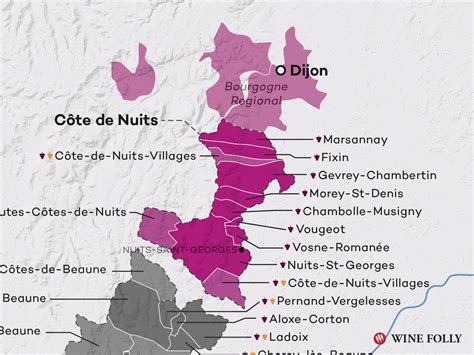 Una semplice guida al vino della Borgogna (con mappe) | be settled