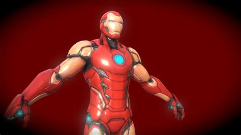 Iron Man | Fortnite BP Skin | Fortnite X Marvel - Download Free 3D ...