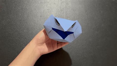 How to Make Origami Dragon Head: Origami Dragon Head