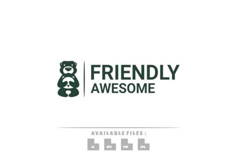 Friendly Logo Graphic by maikofarazhatta · Creative Fabrica