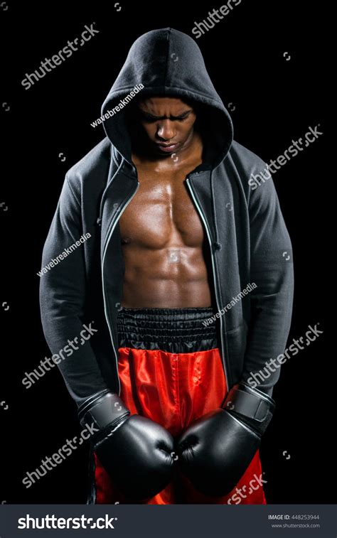 Depressed Boxer Posing After Failure Stock Photo 448253944 | Shutterstock