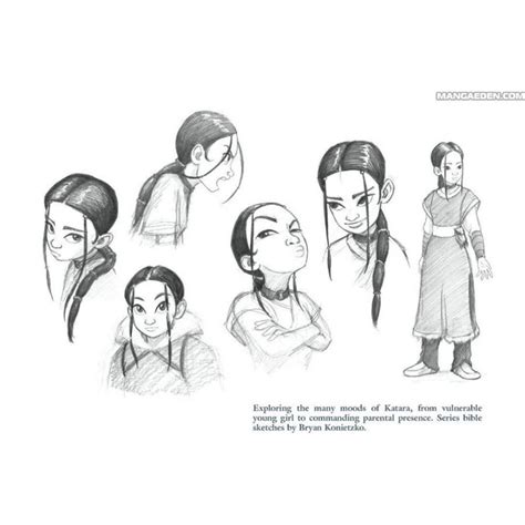 Katara ATLA concept art | Concept art, Male sketch, Legend of korra