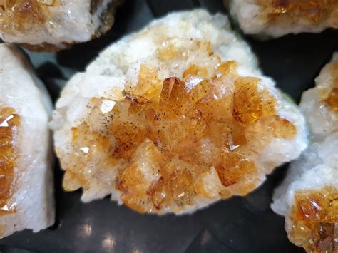 Citrine crystal cluster - druse - The Crystal Healer