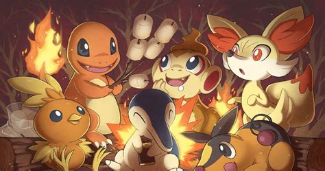 Pokémon: Every Fire-Type Starter, Ranked | TheGamer