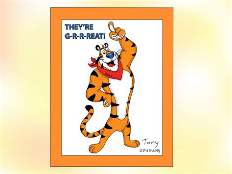 How to Draw and Color Tony the Tiger (with Pictures) - wikiHow