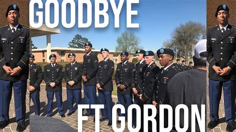 FORT GORDON GRADUATION/EXPERIENCE - YouTube