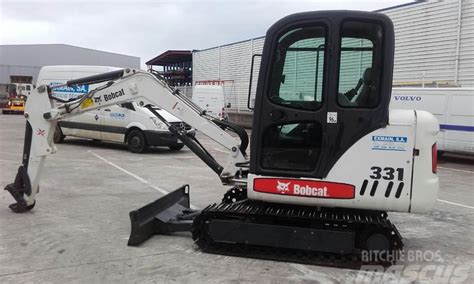 Used Bobcat 331-g mini excavators