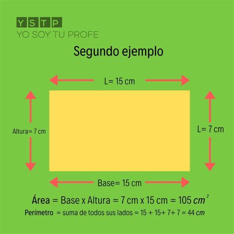 Como Calcular Area Y Perimetro De Un Rectangulo - Printable Templates Free