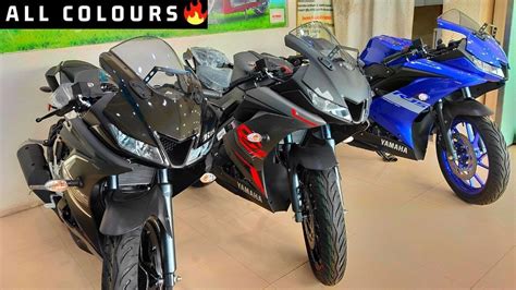 Yamaha R15 V3 Bs6 All Colours Walakaround 😍😱 || Price And Changes ...