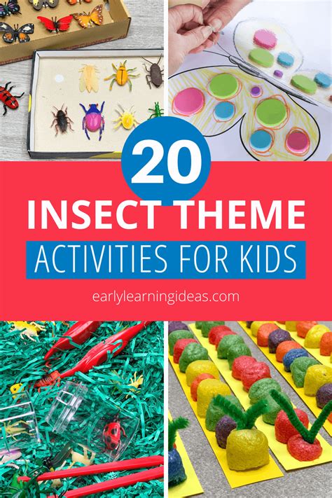 Bug & Insect Activities For Preschoolers - Fun & Easy Ideas