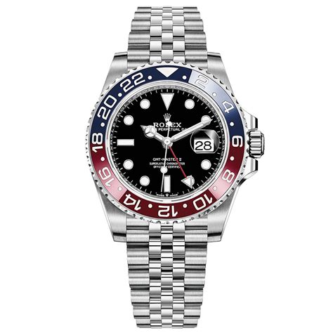 Rolex GMT-Master II 126710BLRO Blue And Red Pepsi Bezel Jubilee ...