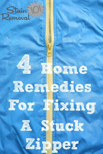 Fixing A Stuck Zipper: Home Remedies You Can Use