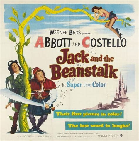 Jack and the Beanstalk (1952) Abbott And Costello, Run Today, Jack And ...