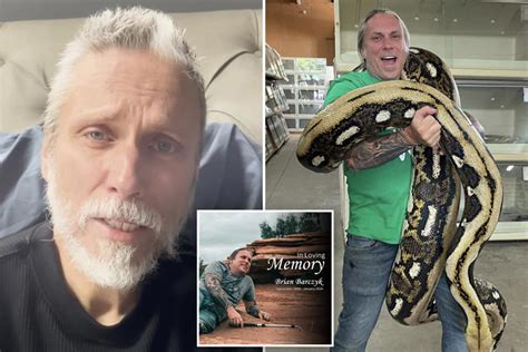 Cancer-stricken reptile influencer Brian Barczyk who posted viral ...