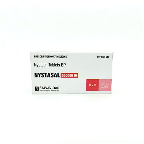 Nystatin Pessaries 500000 IU BP - Salvavidas Pharma