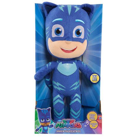 PJ Masks Sing and Talk Plush – Catboy - Just Play | Toys for Kids of ...