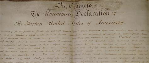 ‘Original Rough Draught’ Of Thomas Jefferson’s Declaration Of ...