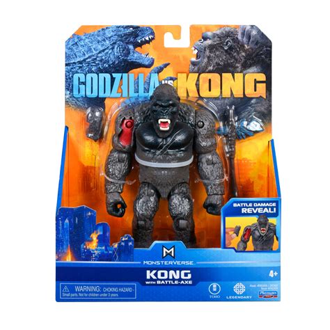 Godzilla vs Kong toys give us our first look at the epic showdown