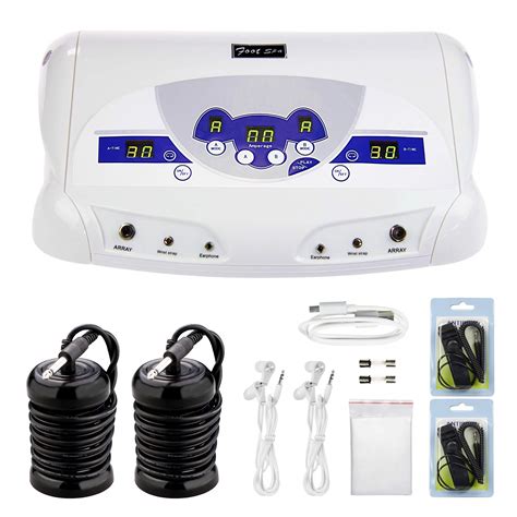 2022 Dual Ionic Foot Bath Detox Machine, ion Detox Foot Bath Spa ...