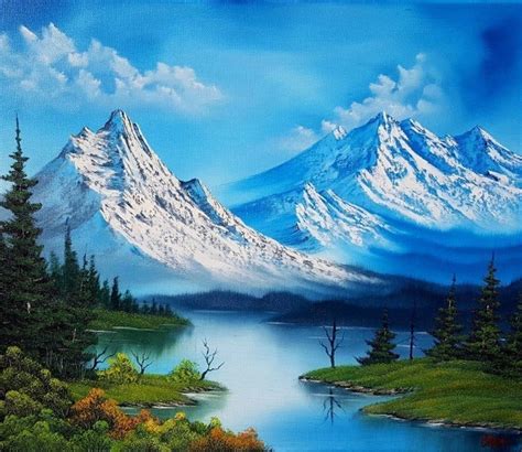 Mercari: Your Marketplace | Landscape paintings, Landscape art painting ...