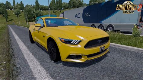 Ford Mustang GT 2015 + Interior v1.0 (1.33.x) for ETS2