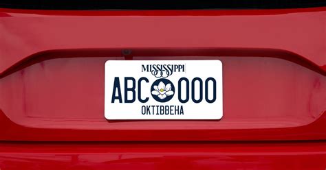 New design chosen for standard Mississippi license plate - Daily Leader ...