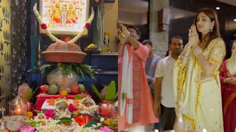 Shilpa Shetty Navratri Puja: शिल्पा शेट्टी ने की नवरात्रि की पूजा ...